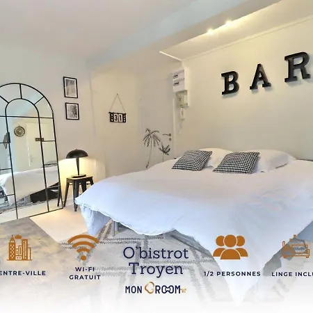 O'bistrot Troyen - Charme Secteur Pieton Mon Groom Apartment *